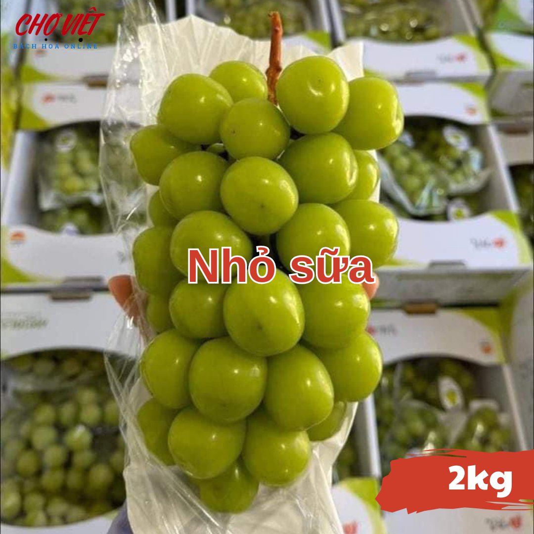 Nho Sữa (2kg) Chợ Việt N01