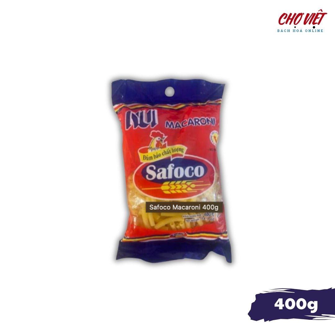 Nui Safoco Macaroni – Túi 400g Chợ Việt K01