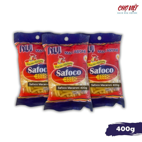 Nui Safoco Macaroni – Túi 400g Chợ Việt K01