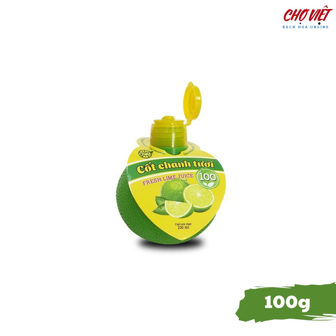 Nước Cốt Chanh - Tinh Chất Từ Chanh Tươi (100g) Chợ Việt