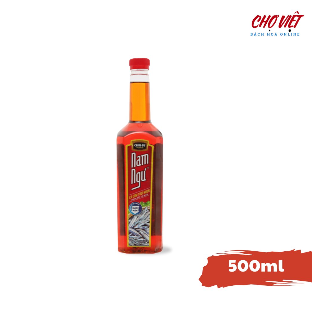 Nước Mắm Nam Ngư Cá Cơm - Hương Vị Truyền Thống Việt Nam (750ml) Chợ Việt