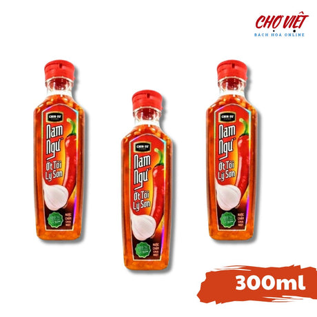 Nước Nắm Nam Ngư Ớt Tỏi Lý Sơn - Gia Vị Đậm Đà Hương Vị Quê (300g) Chợ Việt