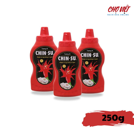 Nước Sốt Tương Ớt CHIN - SU 250g – Hương Vị Cay Nồng Đậm Đà Cho Mọi Món Ăn Chợ Việt K01