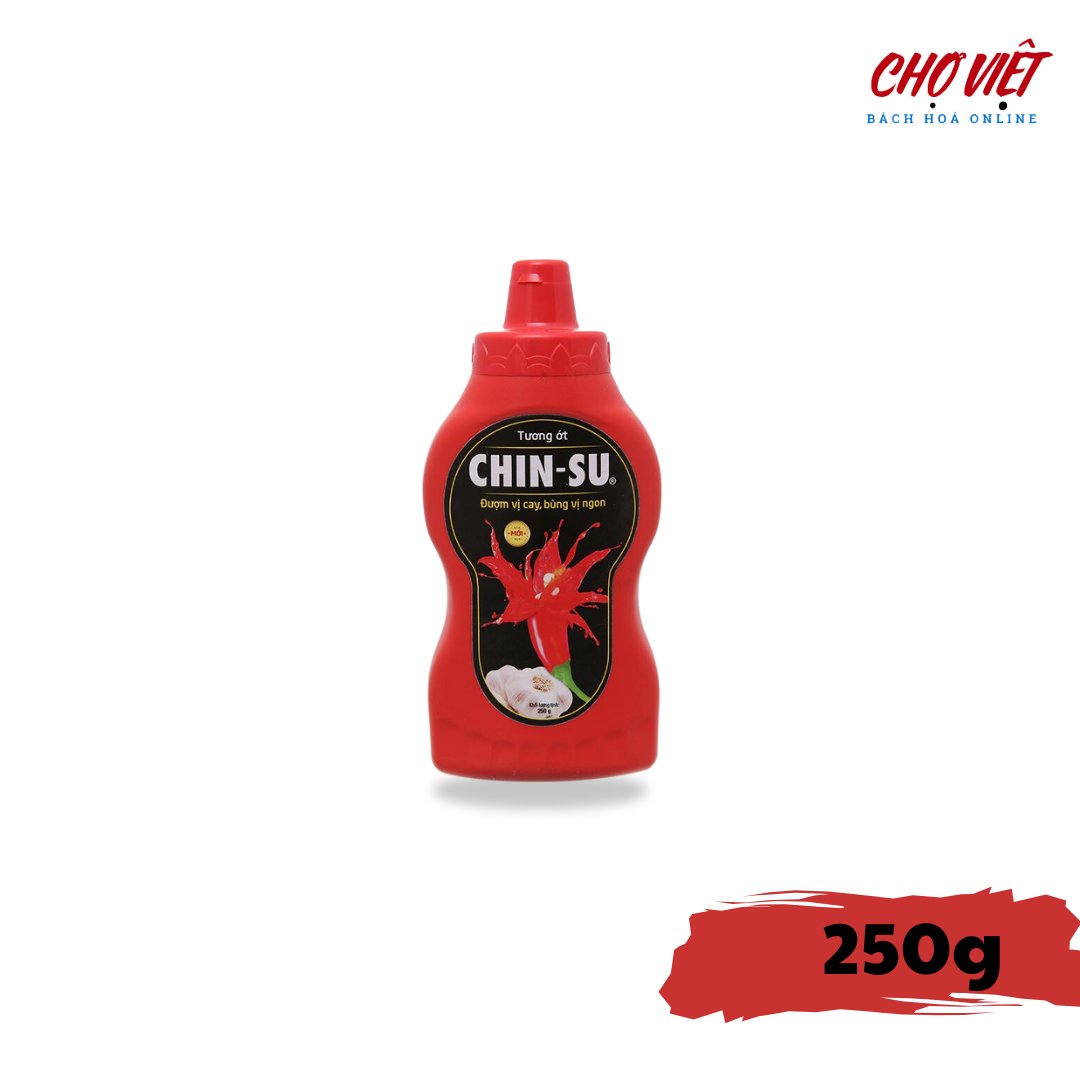 Nước Sốt Tương Ớt CHIN - SU 250g – Hương Vị Cay Nồng Đậm Đà Cho Mọi Món Ăn Chợ Việt K01