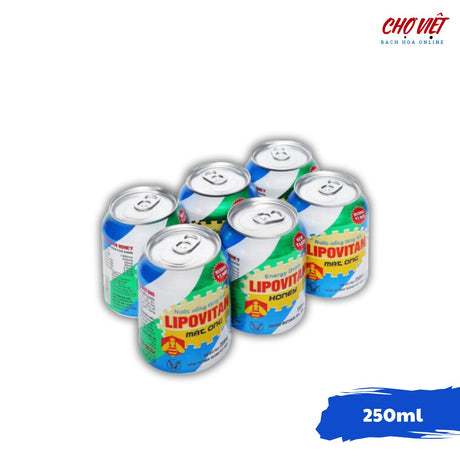 Nước Tăng Lực Lipovitan 250ml - Bò Húc Xanh Chợ Việt