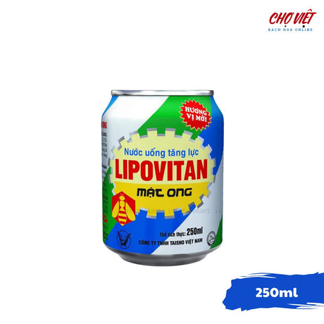 Nước Tăng Lực Lipovitan 250ml - Bò Húc Xanh Chợ Việt