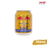 Nước Tăng Lực Red Bull Vàng (Thái) 250ml - Bò Húc Thái - Bò Húc Vàng Chợ Việt