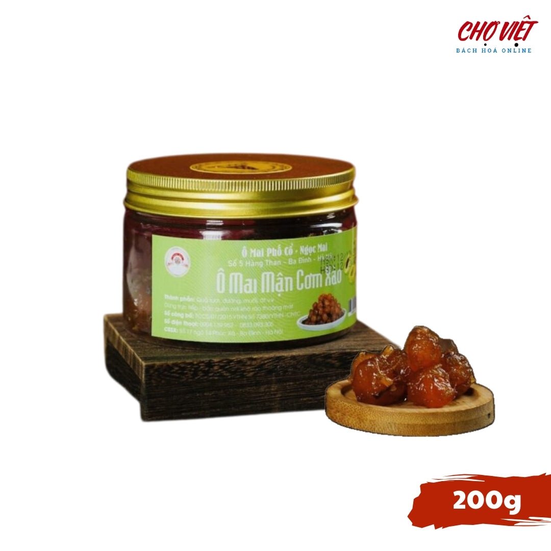Ô Mai Mặn Cơm Xào – 200g Chợ Việt K01