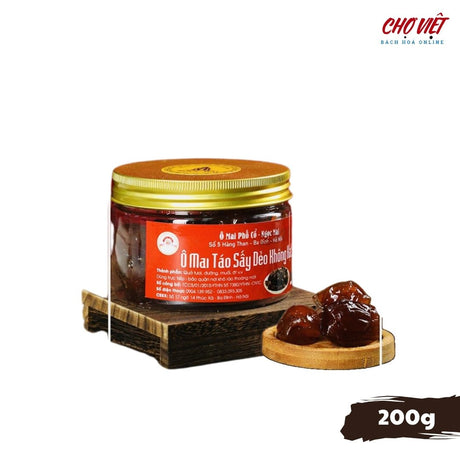 Ô Mai Táo Sấy Dẻo Không Hạt – 200g Chợ Việt K01