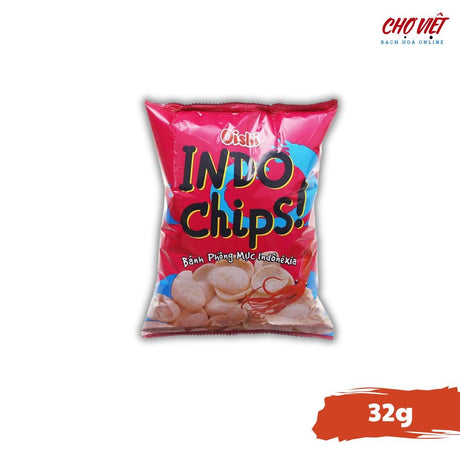 Oshi Indo Chips - Vị Mực và Tôm - Gói 32g Chợ Việt K01
