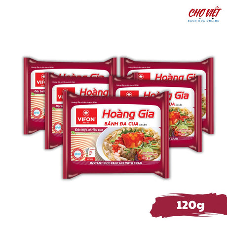 Phở Hoàng Gia Vị Bánh Đa Cua - 120g (Thơm Ngon Đậm Đà) Chợ Việt