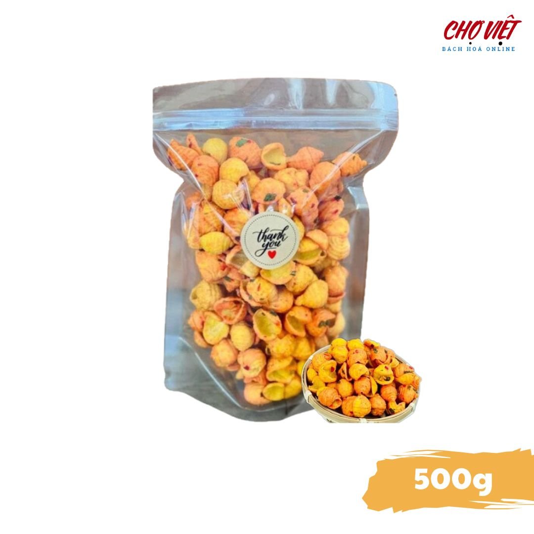 Snack Sò Hành Giòn - Gói 500g Chợ Việt K01