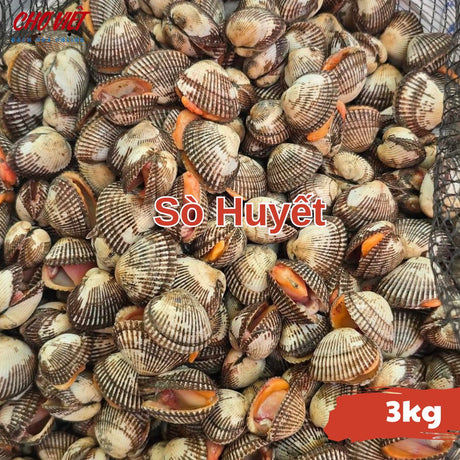 Sò Huyết Tươi – 3kg Chợ Việt C01