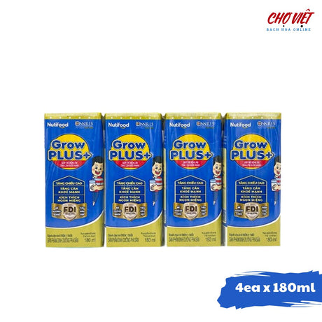 Sữa Grow Plus+ 180ml 9 ( Xanh) Chợ Việt