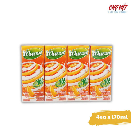Sữa Yomost Hương Vị Cam 170ml Chợ Việt