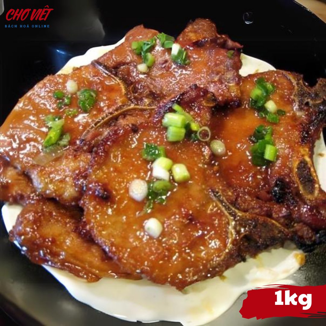 Sườn Cốt Lết Heo Tươi Chợ Việt T01