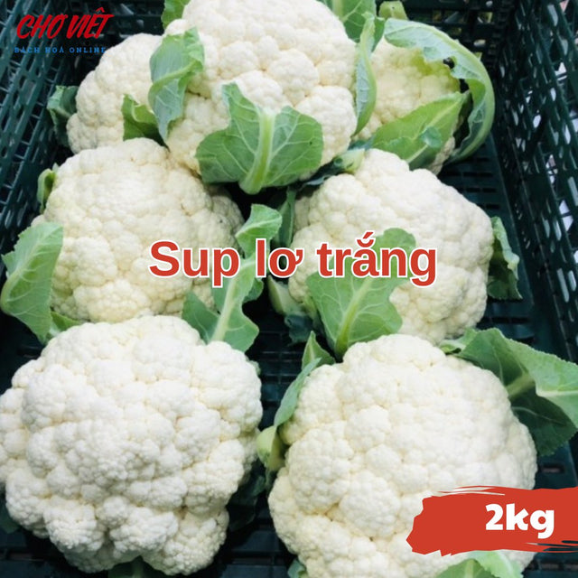 Súp Lơ Trắng (2kg) Chợ Việt N01