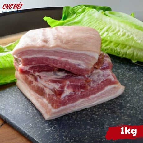 Thịt Ba Chỉ Heo Tươi Chợ Việt T01