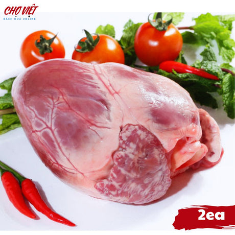 Tim Heo Tươi X2 Cái Chợ Việt T01