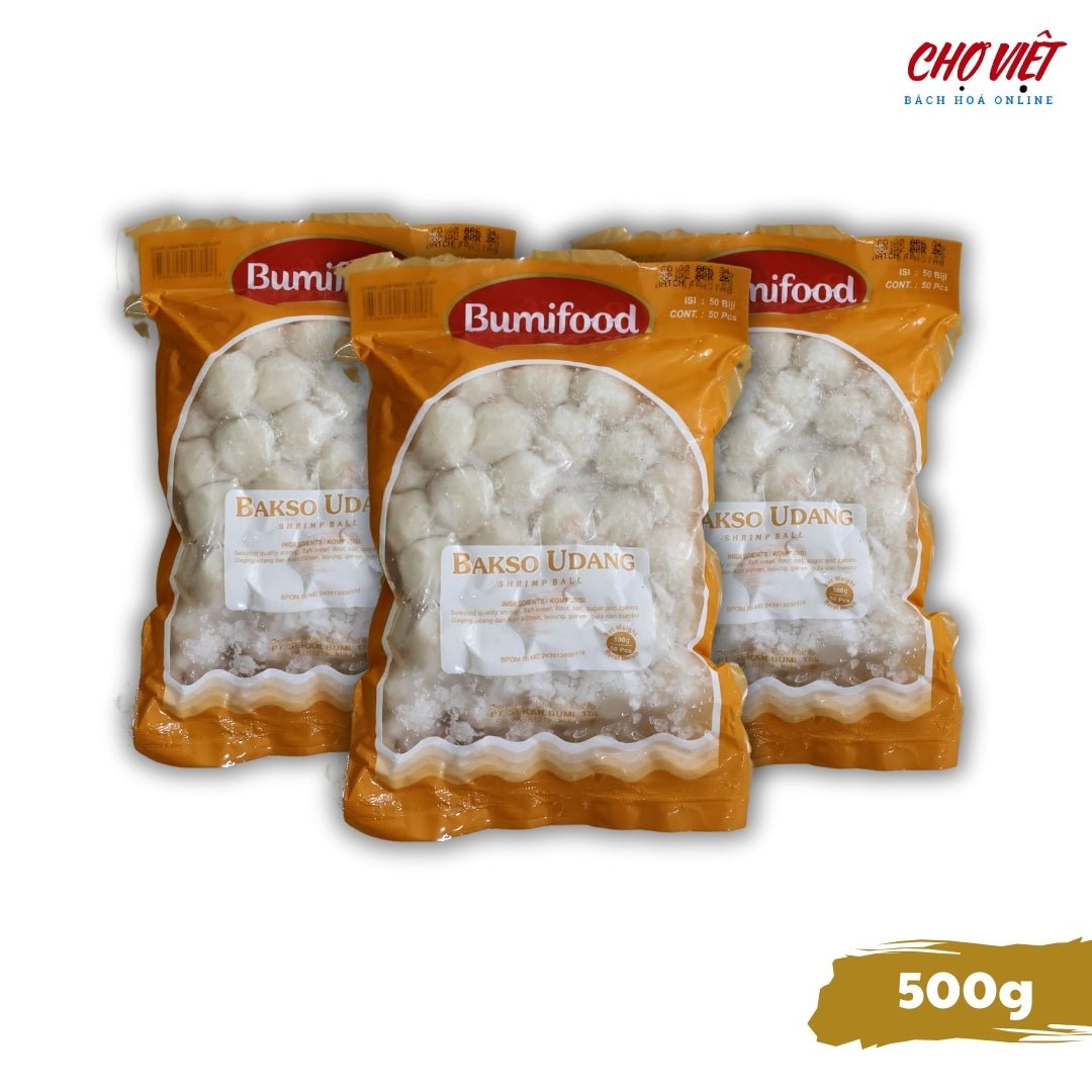 Tôm Viên Cao Cấp – Gói 500g Chợ Việt K02