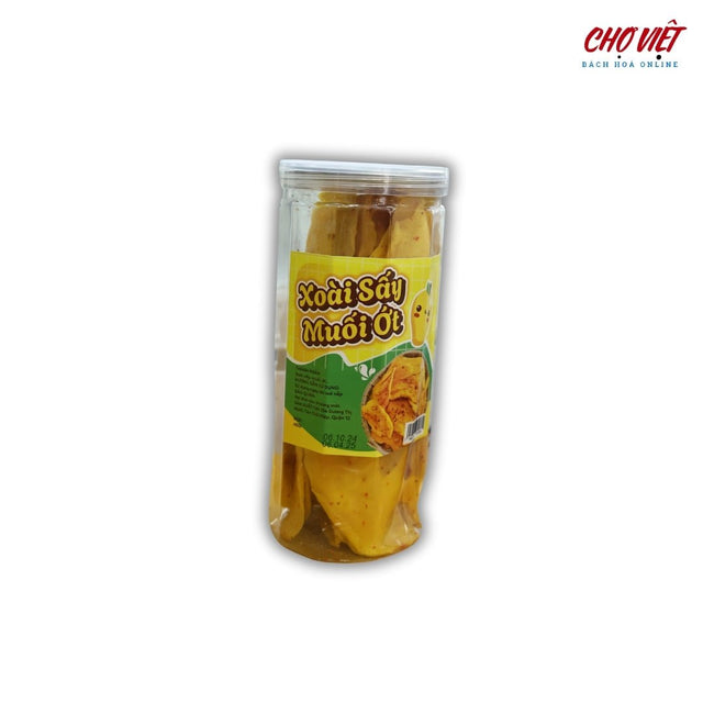 Xoài Sấy Muối Ớt – Hũ 500g Chợ Việt K01