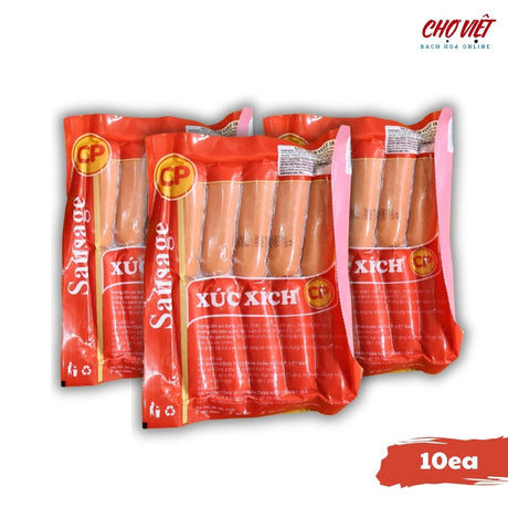 Xúc Xích CP – Gói 10 Cây Chợ Việt K01